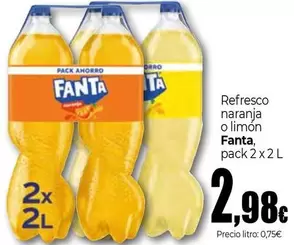 Fanta - Refresco Naranja 