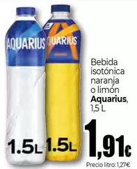 Aquarius - Bebida Isotónica Naranja