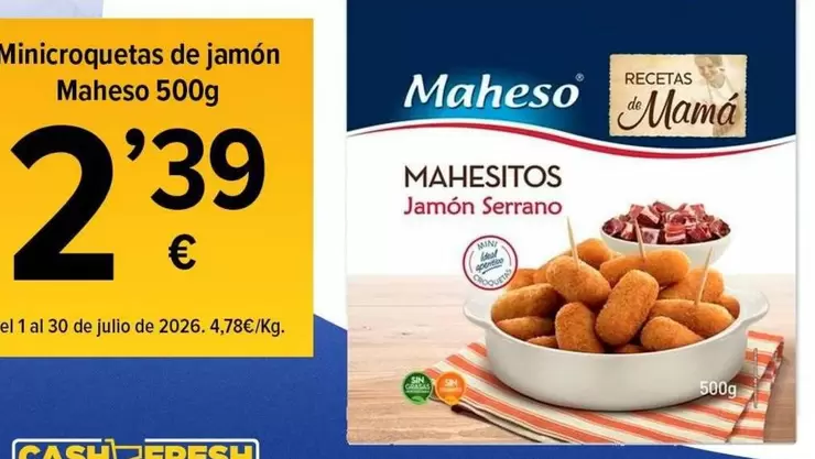 Maheso - Minicroquetas De Jamon