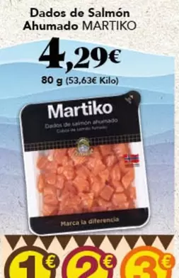 Martiko - Dados De Salmón Ahumado