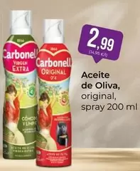 Carbonell - Aceite De Oliva, Original, Spray