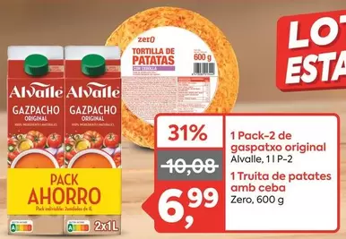 Alvalle - 1 Pack-2 De Gaspatxo Original