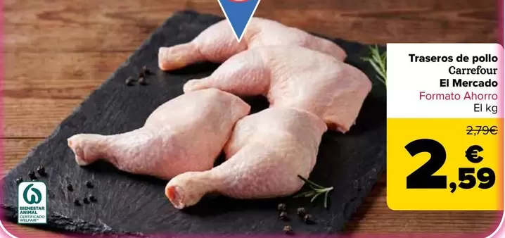 Carrefour El Mercado - Traseros De Pollo