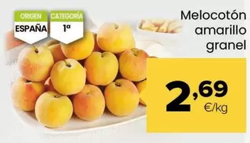 Melocoton Amarillo Granel