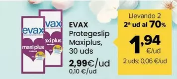 Evax - Protegeslip Maxiplus