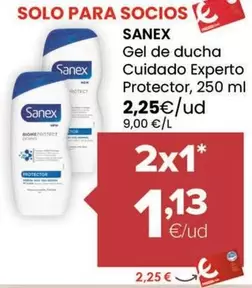 Sanex - Gel De Ducha Cuidado Experto Protector