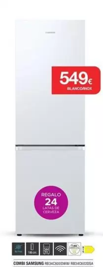 Samsung - Combi Rb38c6n0ea