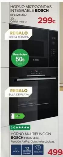 Bosch - Horno Microondas Integrable