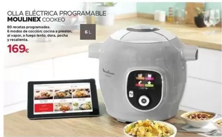 Moulinex - Olla Eléctrica Programable Cookeo