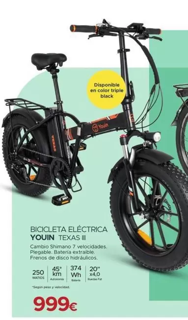 Youin - Bicicleta Eléctrica