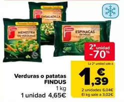 Findus - Verduras O Patatas