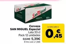 San Miguel - Cerveza Especial
