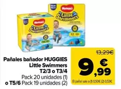 Huggies - Panales Banador Little Swimmers T2
