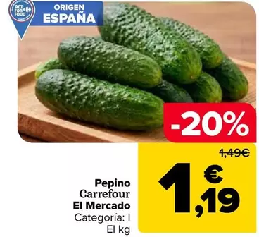 Carrefour El Mercado - Pepino