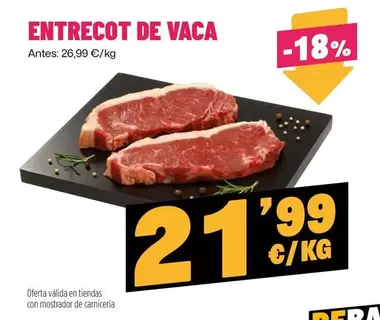 Entrecot De Vaca