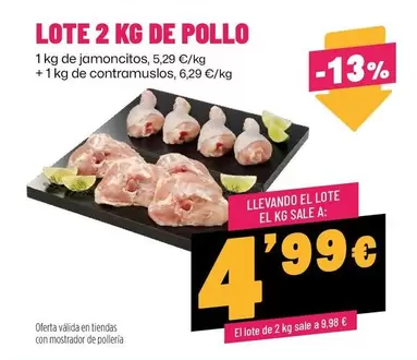 Lote 2 Kg De Pollo