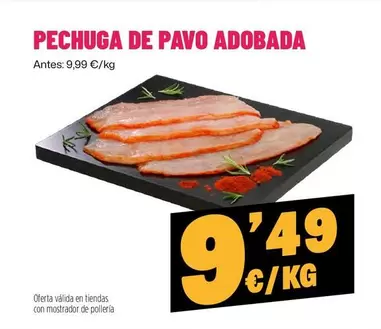 Pechuga De Pavo Adobada