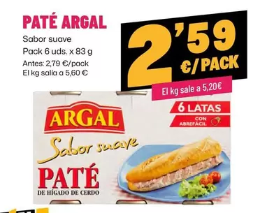 Argal - Pate