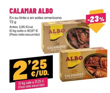 Albo - En Su Tinta O En Salsa Americana