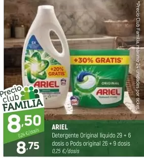 Ariel - Detergente Original Líquido