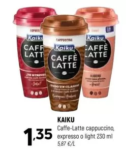 Kaiku - Caffe Latte Cappuccino