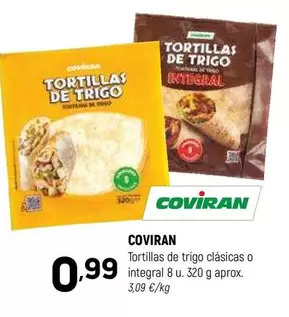 Coviran - Tortillas De Trigo Clasicas O Integral