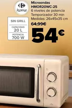 Carrefour Home - Microondas HMOR20WC-25