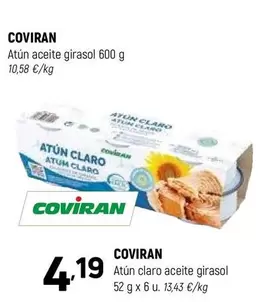 coviran - Atún Aceite Girasol