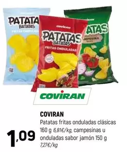 coviran - Patatas Fritas Onduladas Clásicas