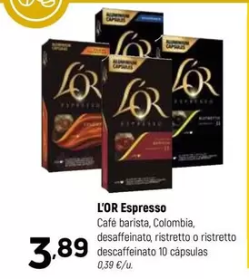 l'or - Espresso