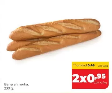 Alimerka - Barra