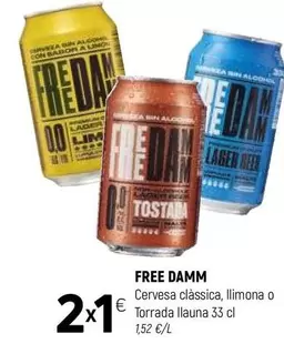 Free Damm - Cervesa Clàssica