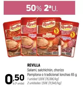 Revilla - Salami, Salchichon, Chorizo