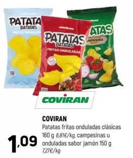 coviran - Patatas Fritas Onduladas Clásicas