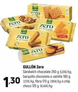Gullón - Sandwich Chocolate Barquillo Chocolate O Vanilla