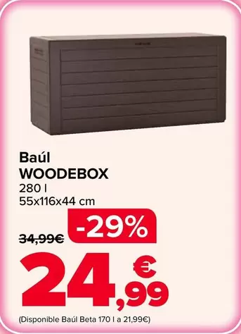 Baúl Woodebox
