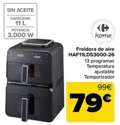 Carrefour Home - Freidora De Aire HAF11LDS3000-26