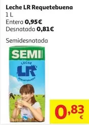 Leche S/Lactosa Entera Lr 1l                                