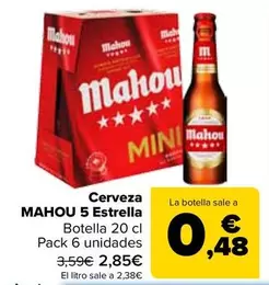 Mahou - Cerveza 5 Estrella