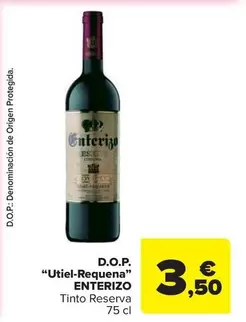 Enterizo - D.O.P. "Utiel-Requena"