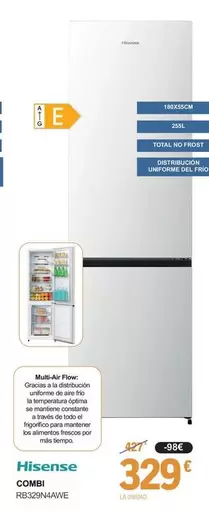 Hisense - Combi RB329N4AWE