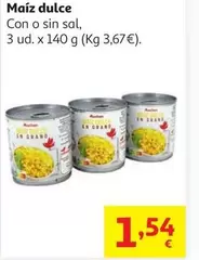 Maiz Dulce Auchan 140x3 G