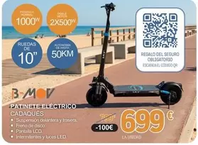 B-Move - Patinete Eléctrico CADAQUÉS