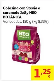 Golosina Con Stevia F. Del Bosque Neo Botanica 150 G