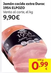 Jamon Cocido Extra (92%) 1954 DUROC ELPOZO