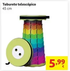 Taburete Telescopico