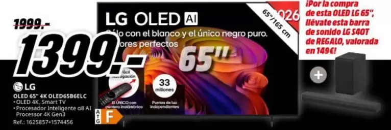LG - Oled 4k Oled55a6k
