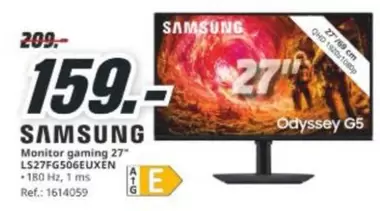 Samsung - Monitor Gaming 27" Ls27fg506euxen