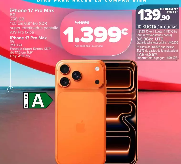 Apple - Iphone 17 Pro Max