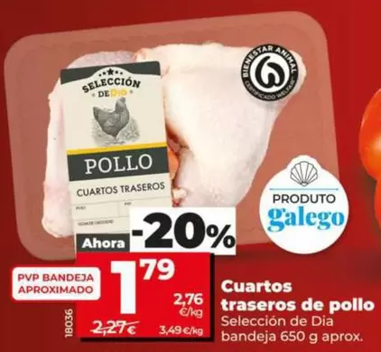 Seleccion De Dia - Cuartos Traseros De Pollo